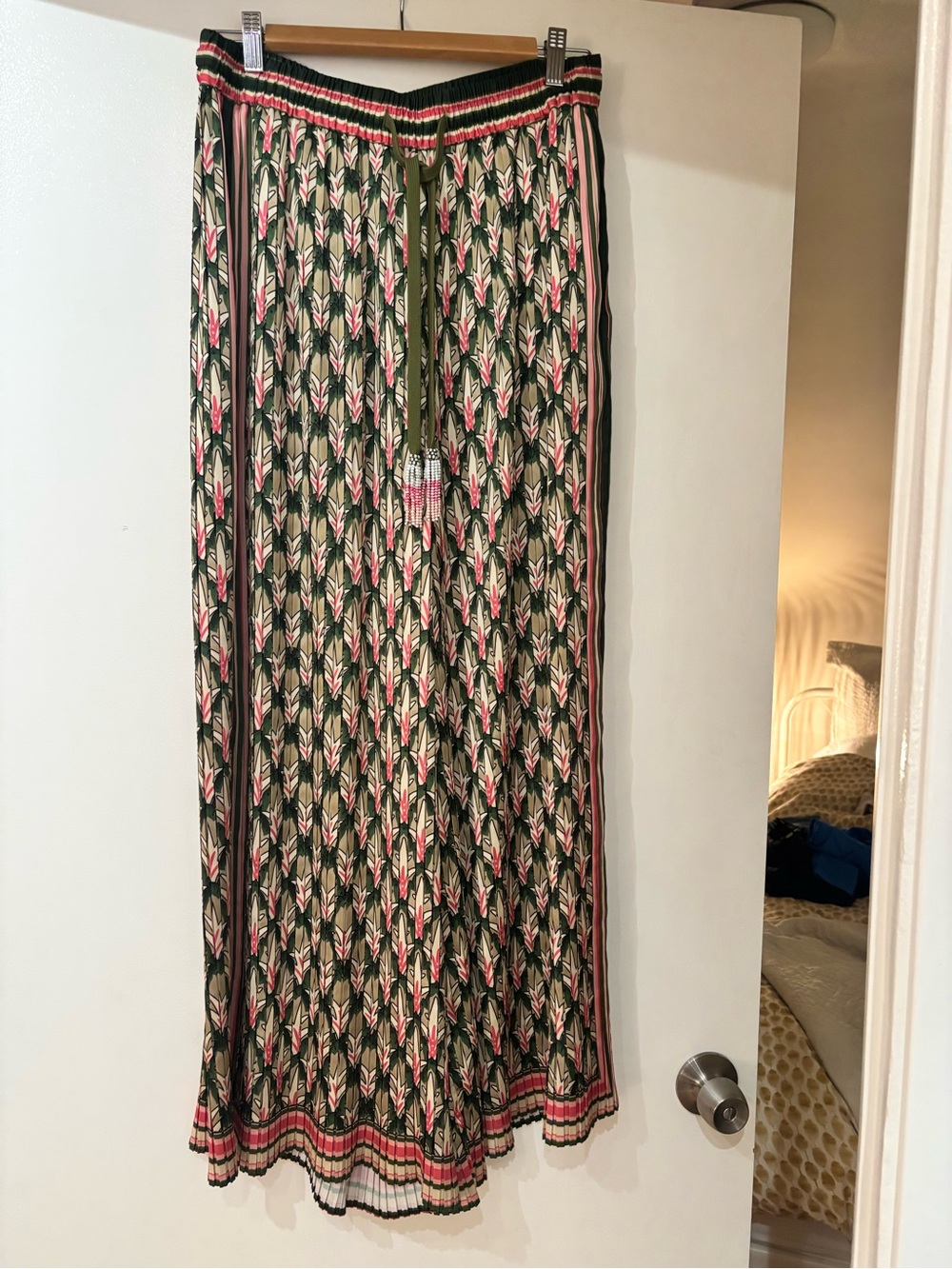 Farm Rio for Anthropologie wide leg trouser